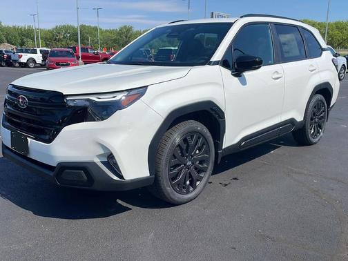 Crystal White Pearl 2026 Subaru Forester Sport