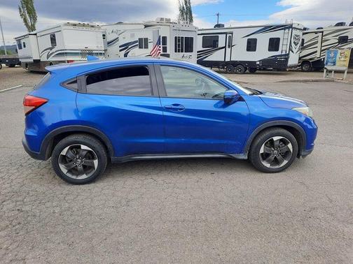Blue 2018 Honda HR-V EX