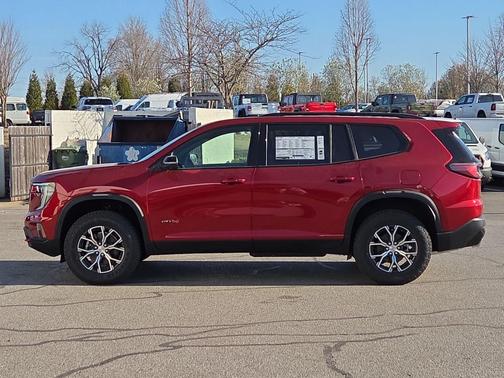Volcanic Red Tintcoat 2026 GMC Acadia AT4 AWD