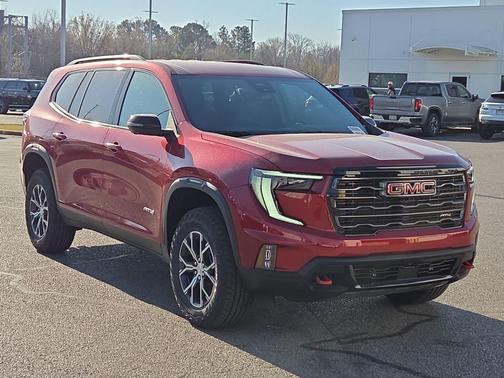 Volcanic Red Tintcoat 2026 GMC Acadia AT4 AWD