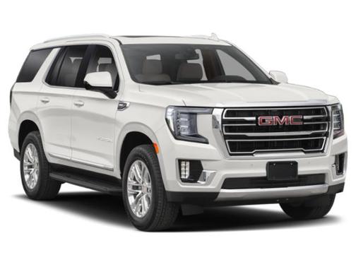 White Frost Tricoat 2022 GMC Yukon 4WD AT4