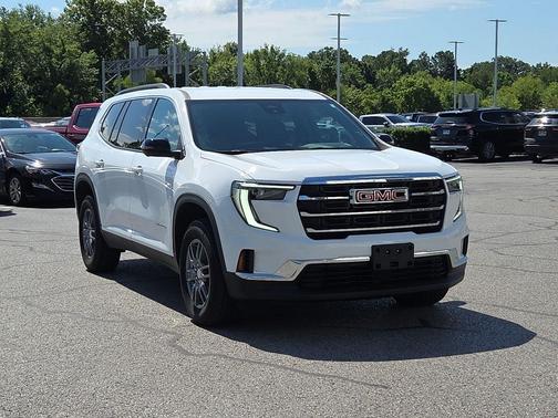 Summit White 2025 GMC Acadia AWD Elevation