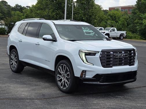 Glacier White Tricoat 2026 GMC Acadia Denali
