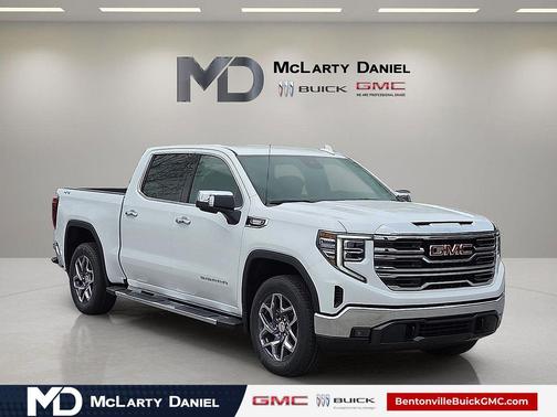 Summit White 2026 GMC Sierra 1500 SLT