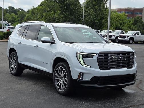 Glacier White Tricoat 2026 GMC Acadia Denali