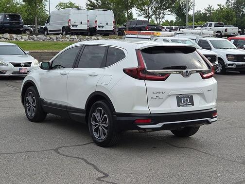 Platinum White Pearl 2020 Honda CR-V AWD EX-L