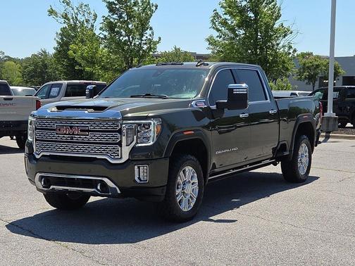 Forest Metallic 2022 GMC Sierra 2500 Denali