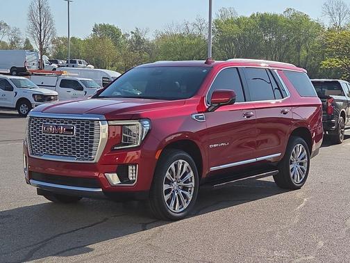 Volcanic Red Tintcoat 2024 GMC Yukon Denali