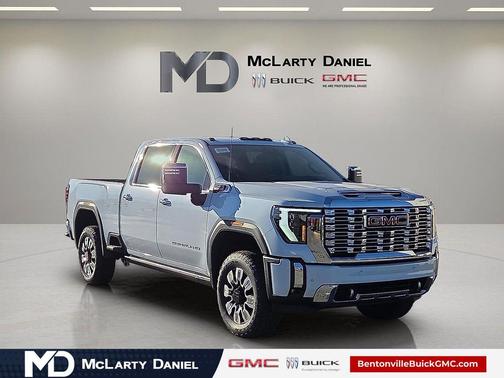 Glacier White Tricoat 2026 GMC Sierra 3500 Denali