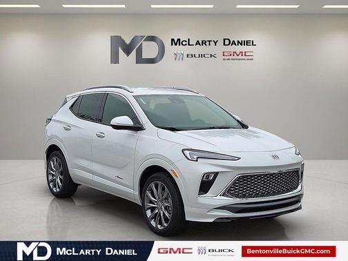 White Frost Tricoat 2026 Buick Encore GX Avenir