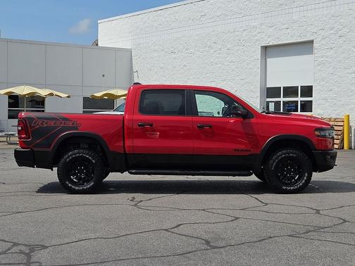 Flame Red Clearcoat 2025 RAM 1500 Rebel