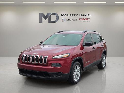 Deep Cherry Red Crystal Pearlcoat 2017 Jeep Cherokee Sport