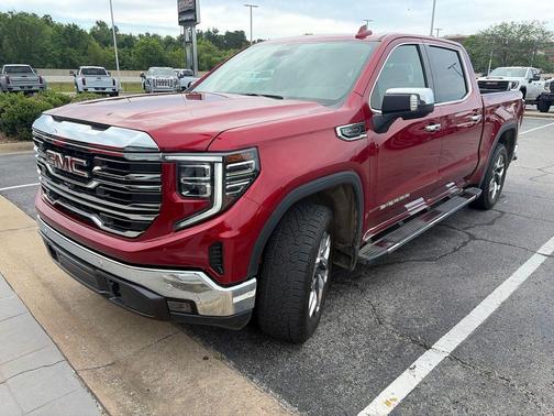 Volcanic Red Tintcoat 2024 GMC Sierra 1500 SLT