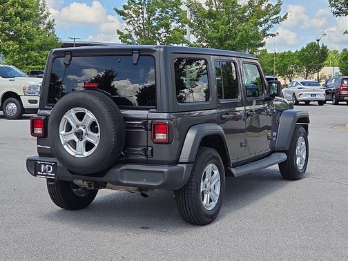Granite Crystal Metallic Clearcoat 2019 Jeep Wrangler Unlimited Sport
