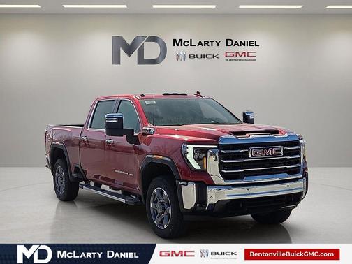 Volcanic Red Tintcoat 2026 GMC Sierra 2500 SLT