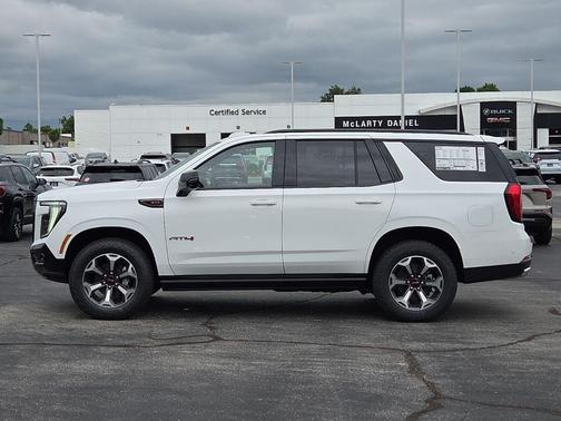 Summit White 2026 GMC Yukon 4WD AT4 Ultimate