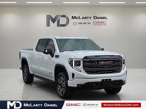 Summit White 2025 GMC Sierra 1500 AT4