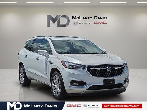 White Frost Tricoat 2019 Buick Enclave Avenir
