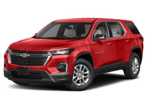 Radiant Red Tintcoat 2023 Chevrolet Traverse LT Cloth
