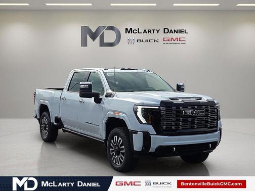 Glacier White Tricoat 2026 GMC Sierra 2500 Denali Ultimate