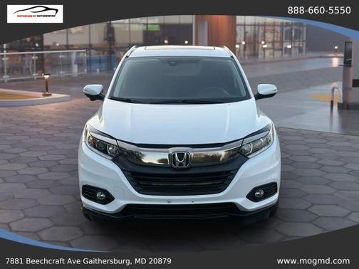 Pearl White 2022 Honda HR-V EX