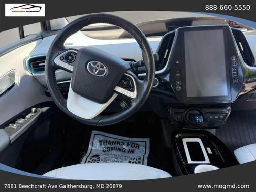 Silver 2017 Toyota Prius Prime Premium