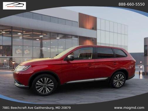 Burgundy 2020 Mitsubishi Outlander ES