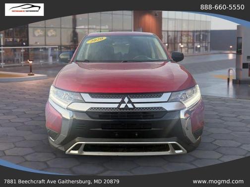 Burgundy 2020 Mitsubishi Outlander ES