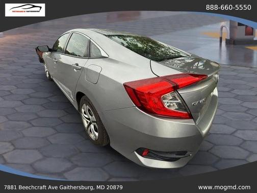 Silver 2016 Honda Civic LX
