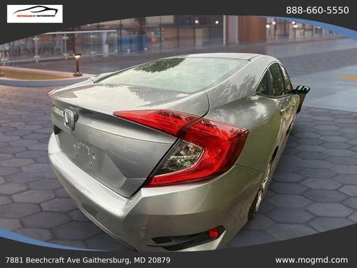 Silver 2016 Honda Civic LX