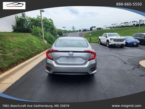 Silver 2016 Honda Civic LX