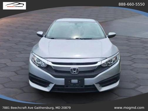 Silver 2016 Honda Civic LX
