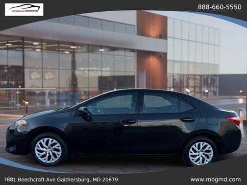 Black 2019 Toyota Corolla LE