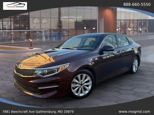 Gray 2016 Kia Optima EX