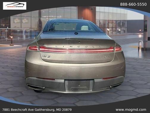 Gray 2018 Lincoln MKZ Select