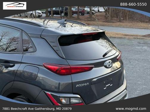 Gray 2022 Hyundai KONA SEL