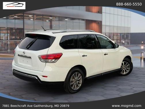 Glacier White 2016 Nissan Pathfinder S