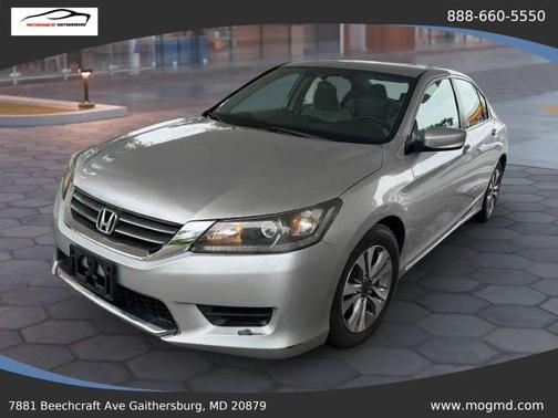 Silver 2013 Honda Accord LX