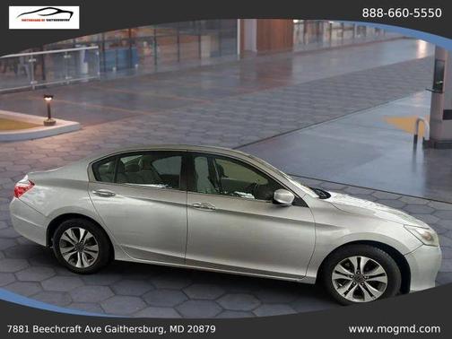 Silver 2013 Honda Accord LX