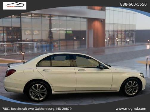 White 2017 Mercedes-Benz C-Class C 300 4MATIC