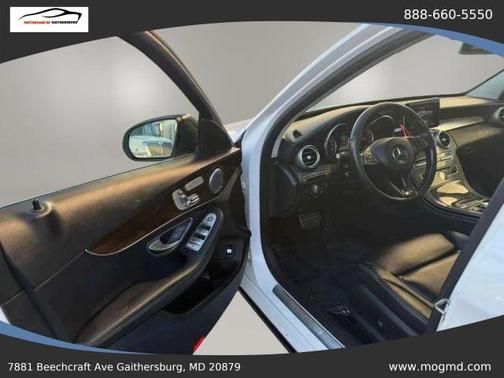 White 2017 Mercedes-Benz C-Class C 300 4MATIC