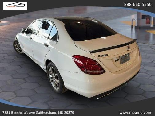 White 2017 Mercedes-Benz C-Class C 300 4MATIC