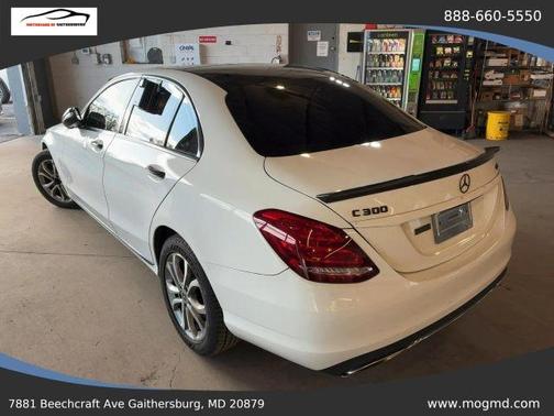 White 2017 Mercedes-Benz C-Class C 300 4MATIC