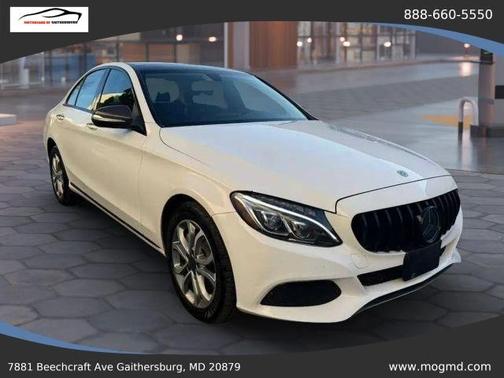 White 2017 Mercedes-Benz C-Class C 300 4MATIC