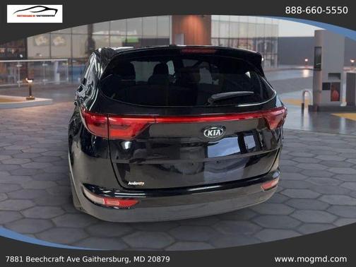 Black 2017 Kia Sportage LX
