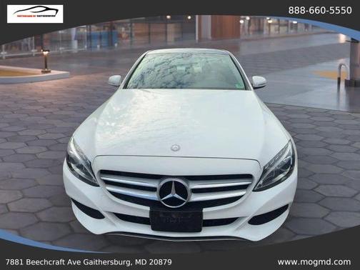 White 2015 Mercedes-Benz C-Class C 300 4MATIC