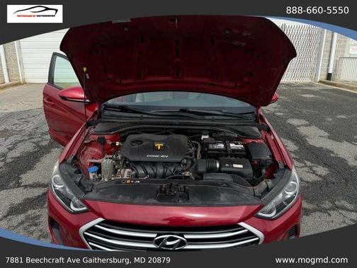 Scarlet Red Pearl 2017 Hyundai ELANTRA SE