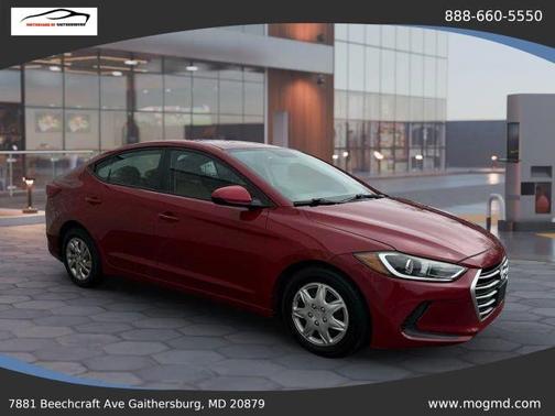 Scarlet Red Pearl 2017 Hyundai ELANTRA SE