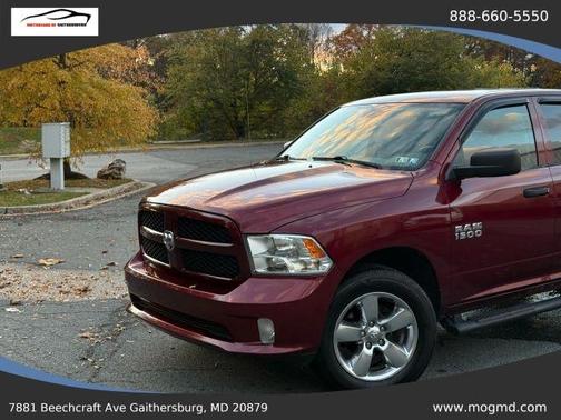 Red 2017 RAM 1500 Express