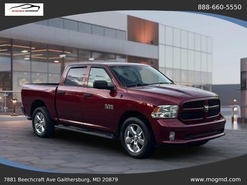 Red 2017 RAM 1500 Express